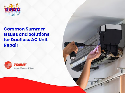 Common Summer Issues and Solutions for Ductless AC Unit Repair
